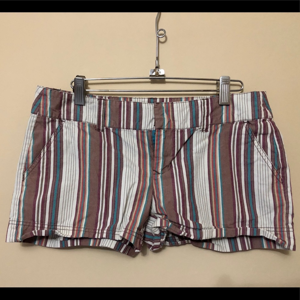 Maurices striped shorts